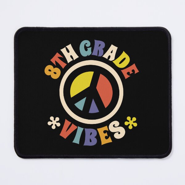 Item preview, Eighth Grade Vibes 8th Grade Peace Sign Back To School designed and sold by pixeljamz.