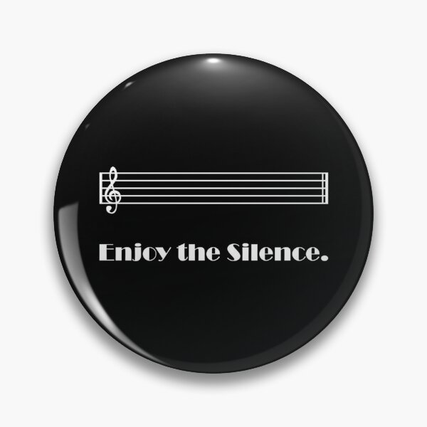 Item preview, Enjoy the Silence (dark)   designed and sold by GamineRag.