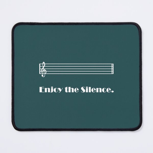 Item preview, Enjoy the Silence (dark)   designed and sold by GamineRag.