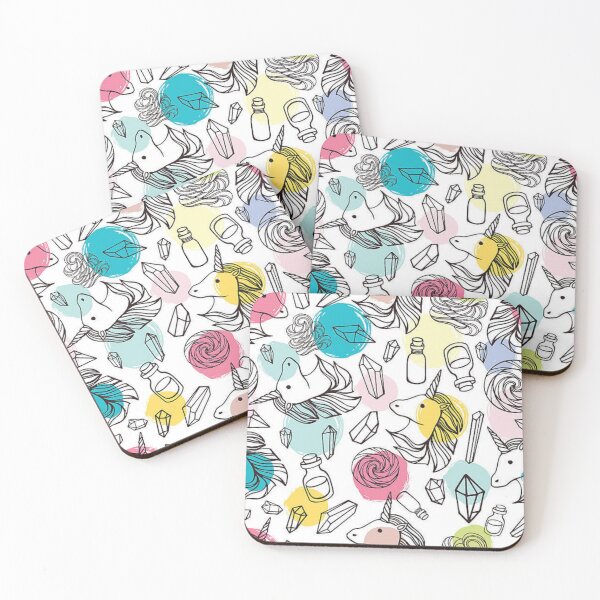 Item preview, Unicorns and Diamonds Retro Style designed and sold by MAX8-0.
