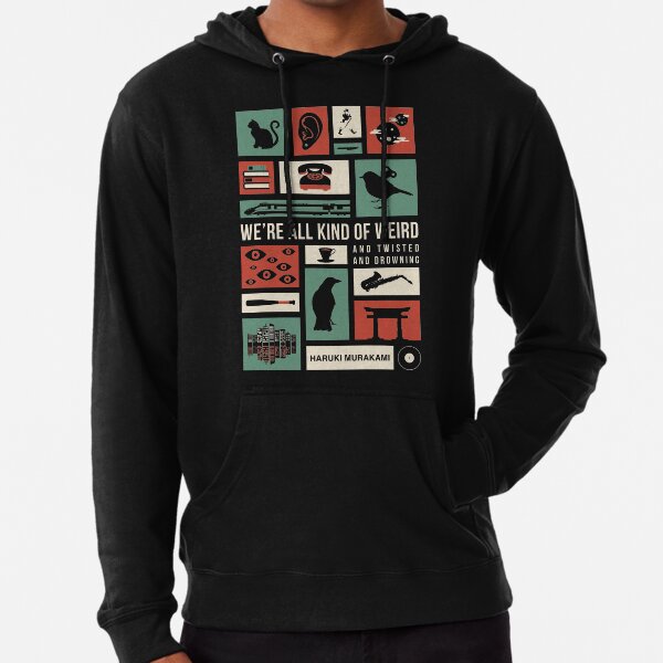 Haruki Murakami Lightweight Hoodie