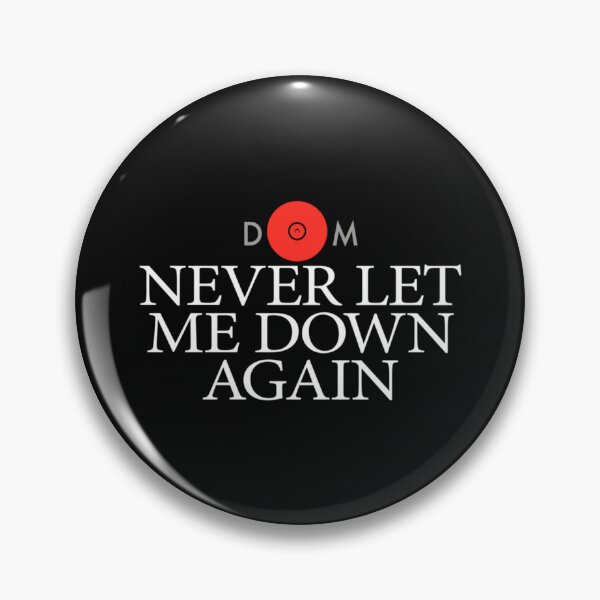 Item preview, Never Let Me Down Again DM White logo   designed and sold by GamineRag.