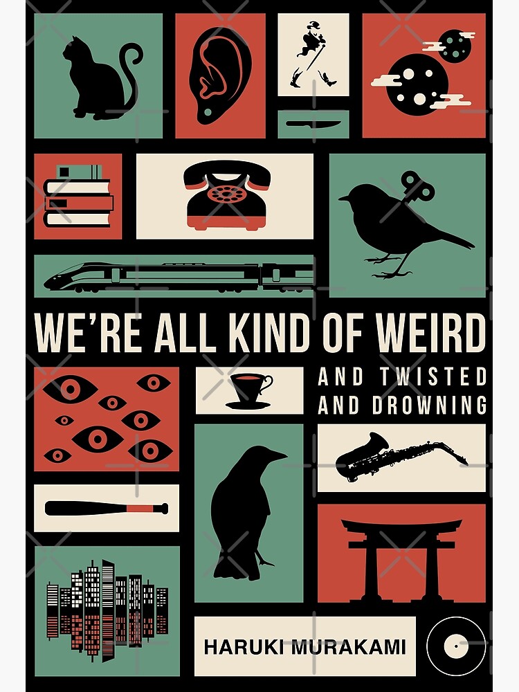 Thumbnail 7 of 7, Framed Art Print, Haruki Murakami designed and sold by PauEnserius.