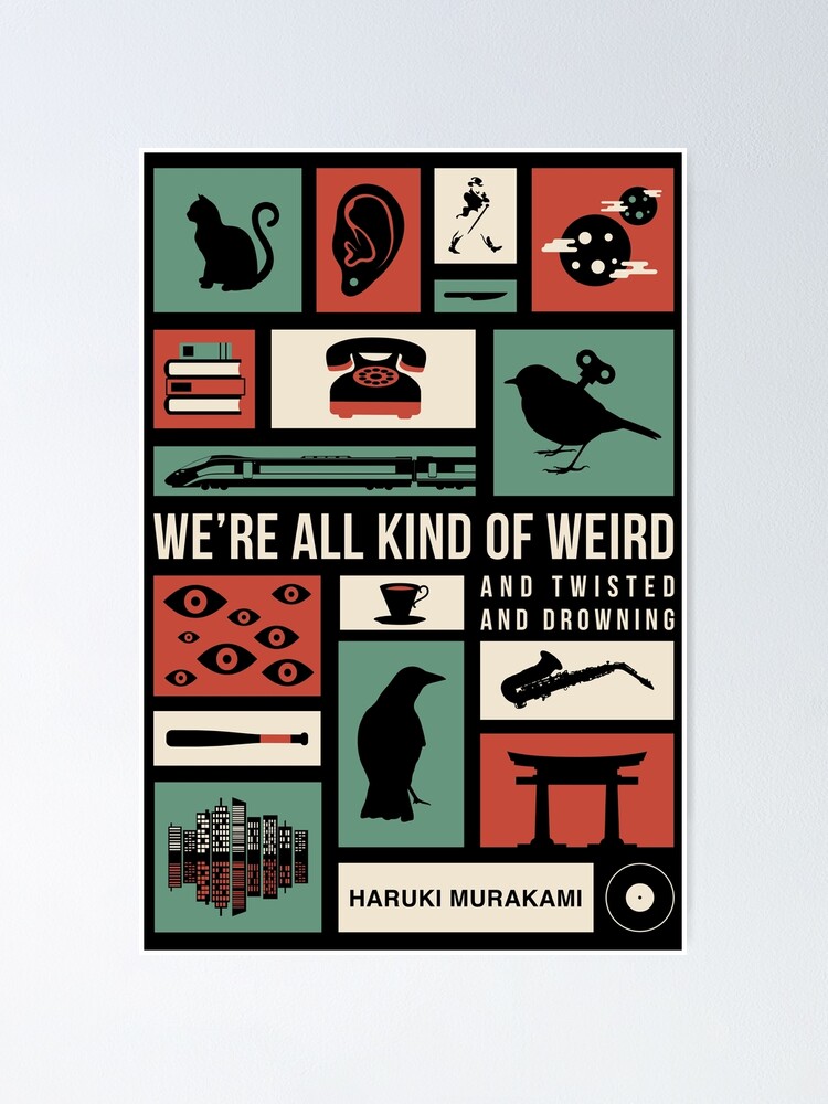 Haruki Murakami Poster for Sale by PauEnserius