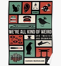 Haruki Murakami Poster