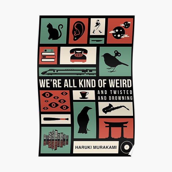Haruki Murakami Poster