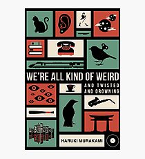 Haruki Murakami Photographic Print