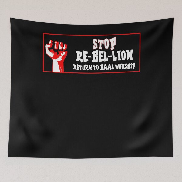 Item preview, Stop Rebellion  Return to Baal Worship  Baal Fist  designed and sold by caalsasu.