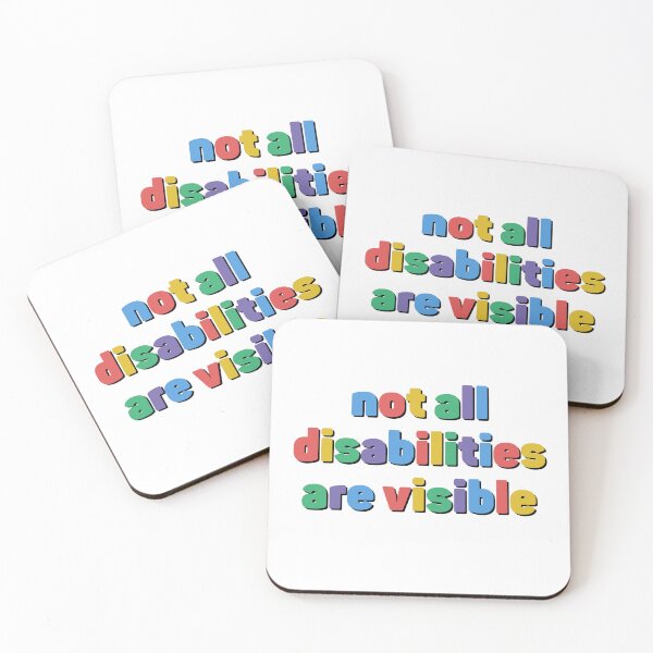 Item preview, Not All Disabilities Are Visible Awareness designed and sold by Nepaz-Designs.