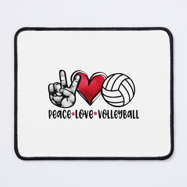 Item preview, Peace Love Volleyball designed and sold by PayneGricese.