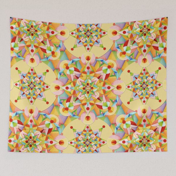 Item preview, Pastel Rainbow Mandala designed and sold by PatriciaSheaDesigns.