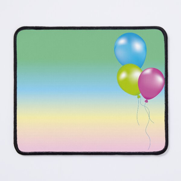 Item preview, colorful balloons. Postcard Happy Birthday, invitation. designed and sold by paolboa.