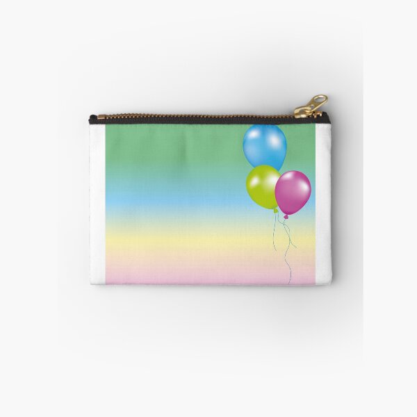 Item preview, colorful balloons. Postcard Happy Birthday, invitation. designed and sold by paolboa.