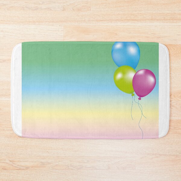 Item preview, colorful balloons. Postcard Happy Birthday, invitation. designed and sold by paolboa.