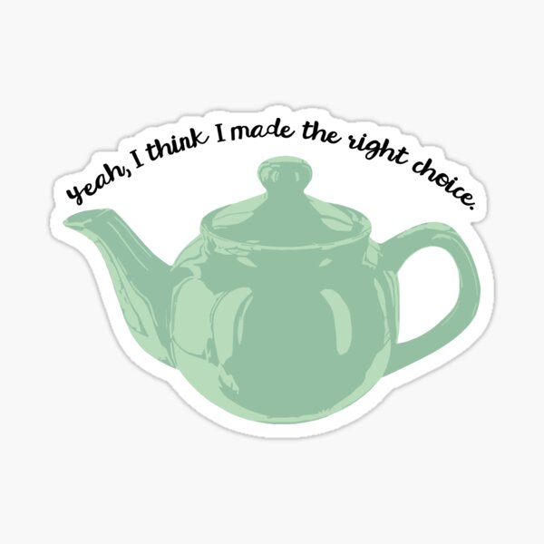 The office, Jim's Green Tea Pot to Pam- just the kettle Art Board