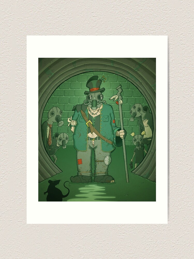 Alternate view of King of the Sewer Art Print