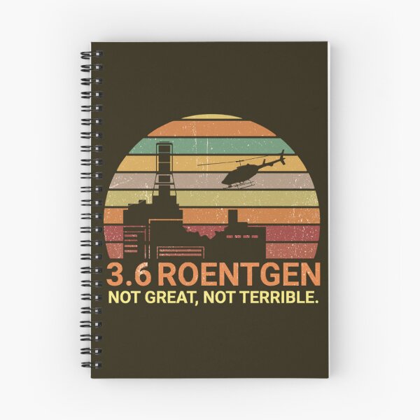 Item preview, 3.6 Roentgen Not Great, Not Terrible Chernobyl, vintage scientist tee, designed and sold by FarisRammi.