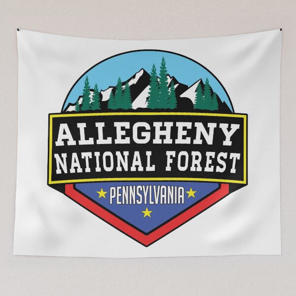 Item preview, ALLEGHENY NATIONAL FOREST PENNSYLVANIA HIKING BIKING CLIMBING designed and sold by DESTINATIONS DECAL.