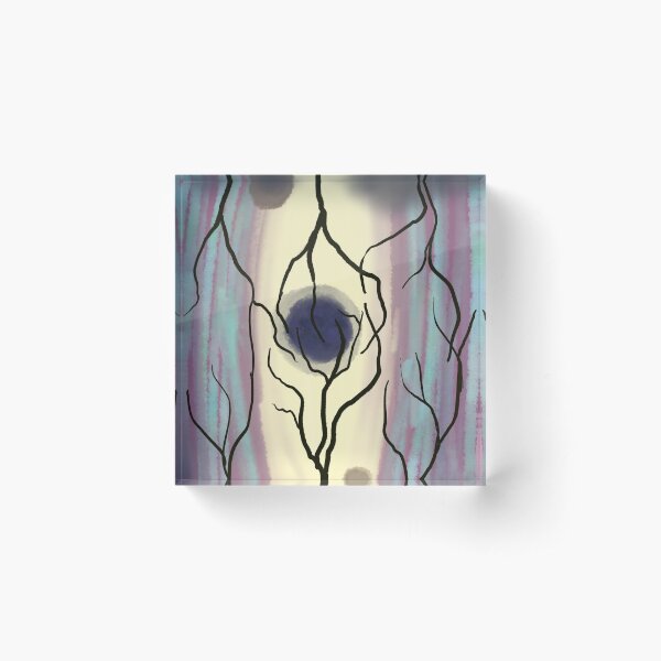 Orb storm Acrylic Block