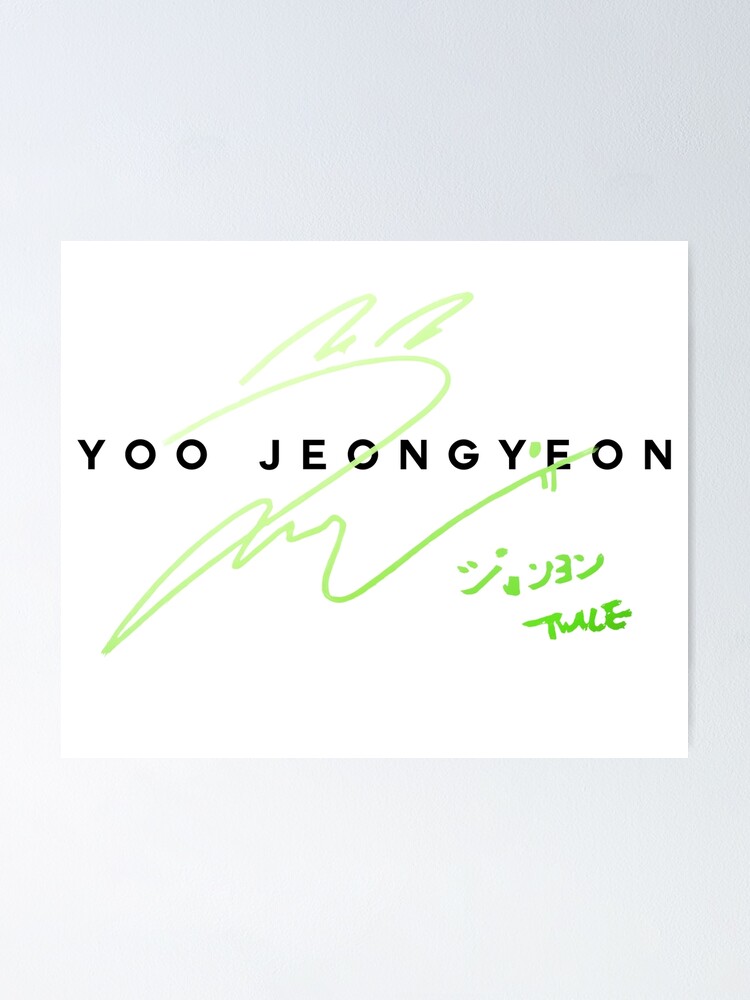 Jeongyeon Signature