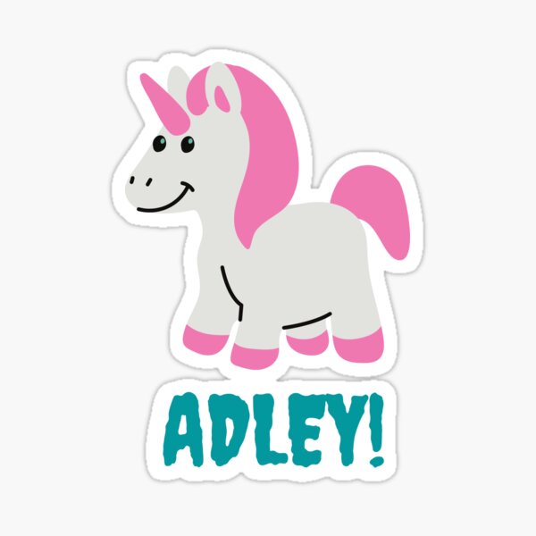 "Youtube A For Adley" Sticker for Sale by DPBros Redbubble