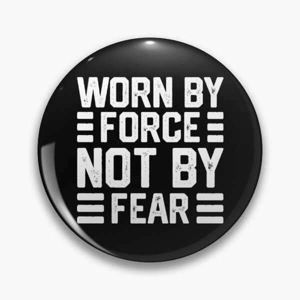 Item preview, worn by force not by fear shirt  designed and sold by FarisRammi.