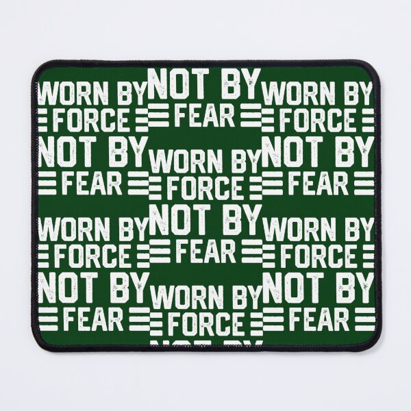 Item preview, worn by force not by fear shirt designed and sold by FarisRammi.