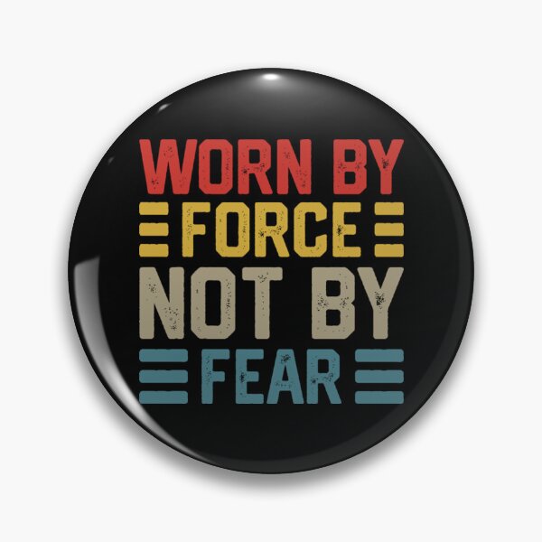 Item preview, worn by force not by fear shirt designed and sold by FarisRammi.