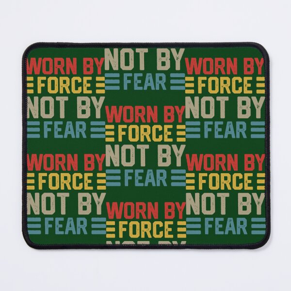 Item preview, worn by force not by fear shirt designed and sold by FarisRammi.