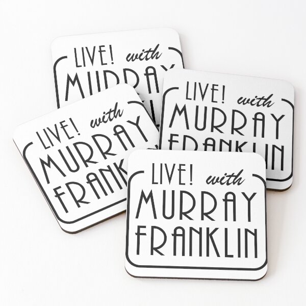 Item preview, Live with Murray Franklin designed and sold by ShoppyPoppy.