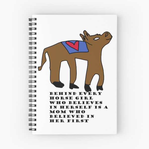 Item preview, Behind Every Horse Girl Who Believes In Herself Is A Mom Who Believed In Her First designed and sold by AndyDrywall.