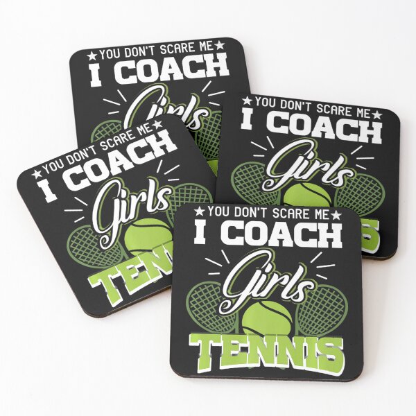 Item preview, You Don't Scare Me I Coach Girls Tennis Tee, Tennis Premium designed and sold by FarisRammi.