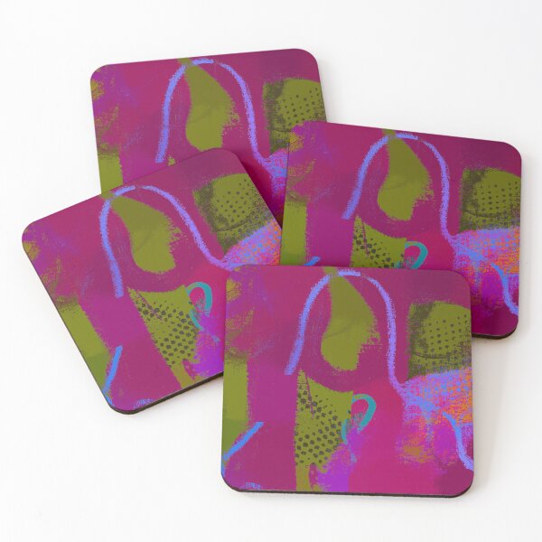 Item preview, Wild Curve on Magenta designed and sold by KeksWorkroom.