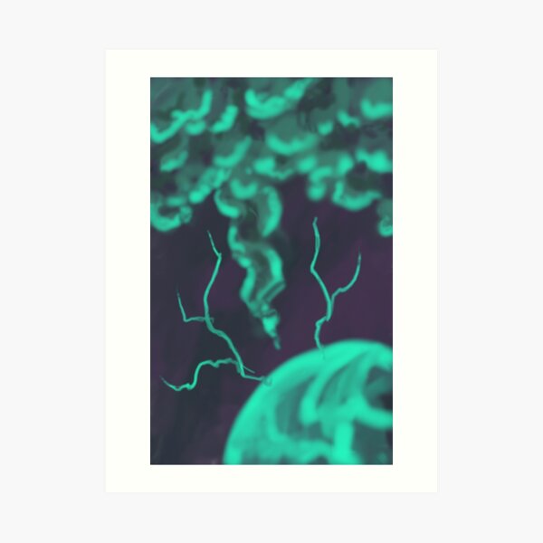 Electric Orb Art Print