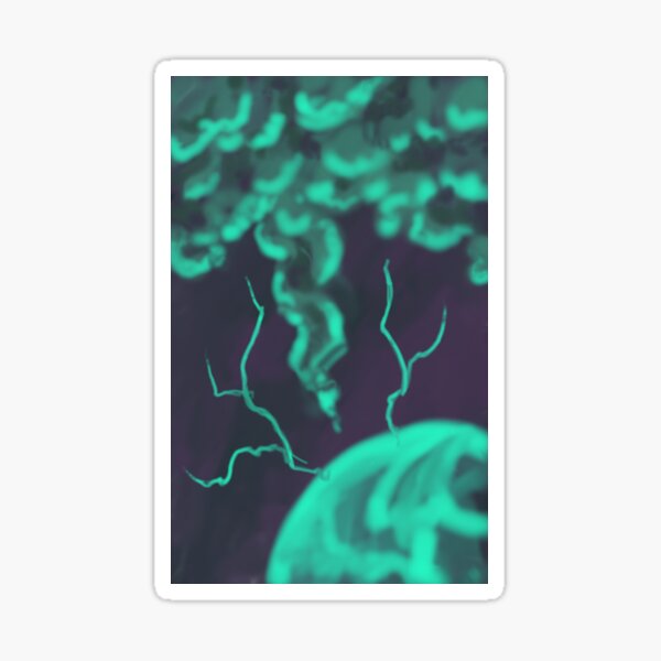 Electric Orb Sticker