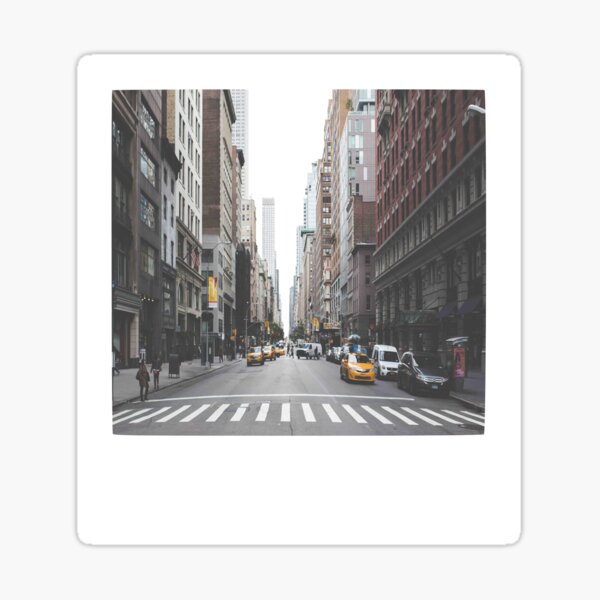 NYC Polaroid Sticker