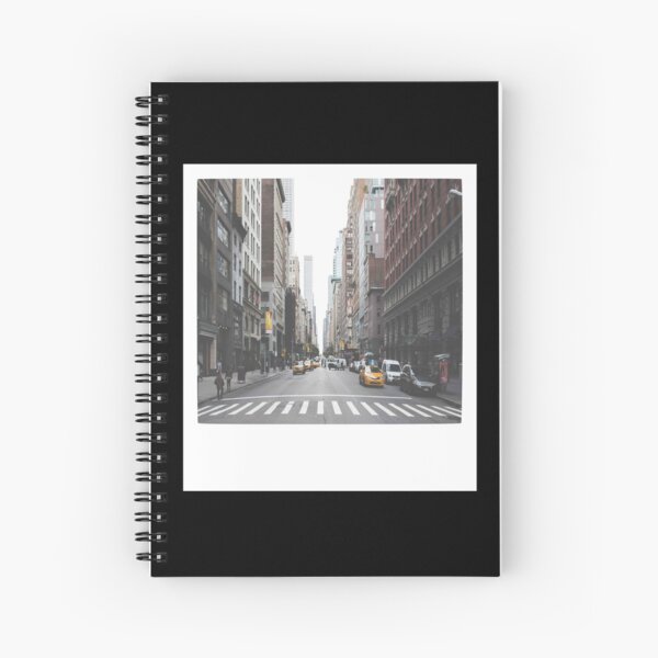 NYC Polaroid Spiral Notebook