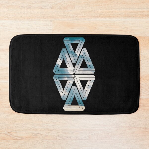 Item preview, Cloudy Mirror Triple Triangle Me Impressed designed and sold by createVisions.