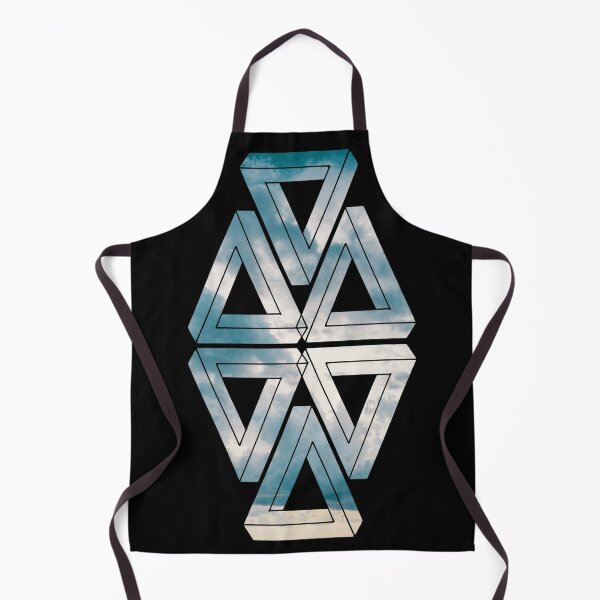 Item preview, Cloudy Mirror Triple Triangle Me Impressed designed and sold by createVisions.