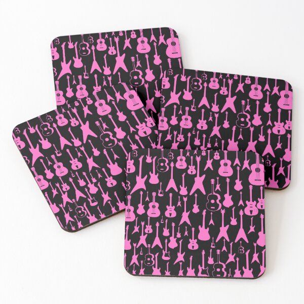 Item preview, Beautiful Pink Guitars - Musical designed and sold by NUKMARKUS.