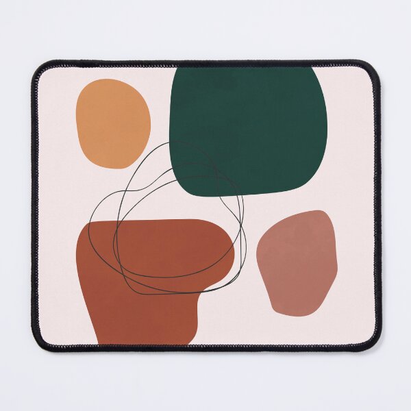 Item preview, Abstract Shapes, Scandinavian Wall Art 2 designed and sold by technicolorable_art.