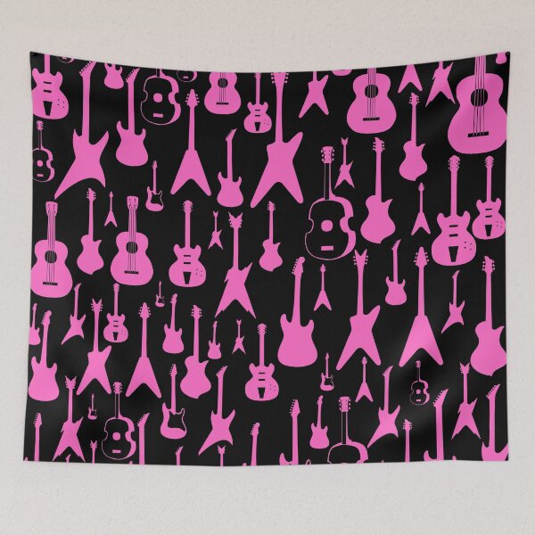 Item preview, Beautiful Pink Guitars - Musical designed and sold by NUKMARKUS.