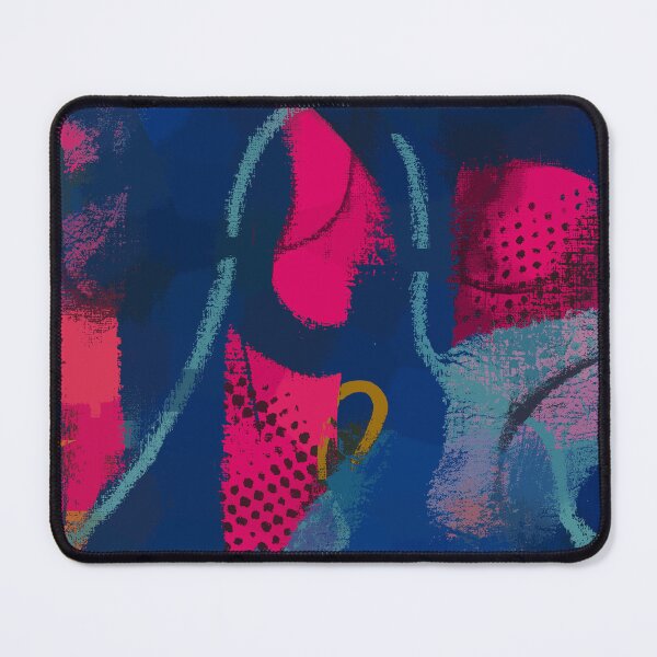 Item preview, Wild Curve on Blue designed and sold by KeksWorkroom.