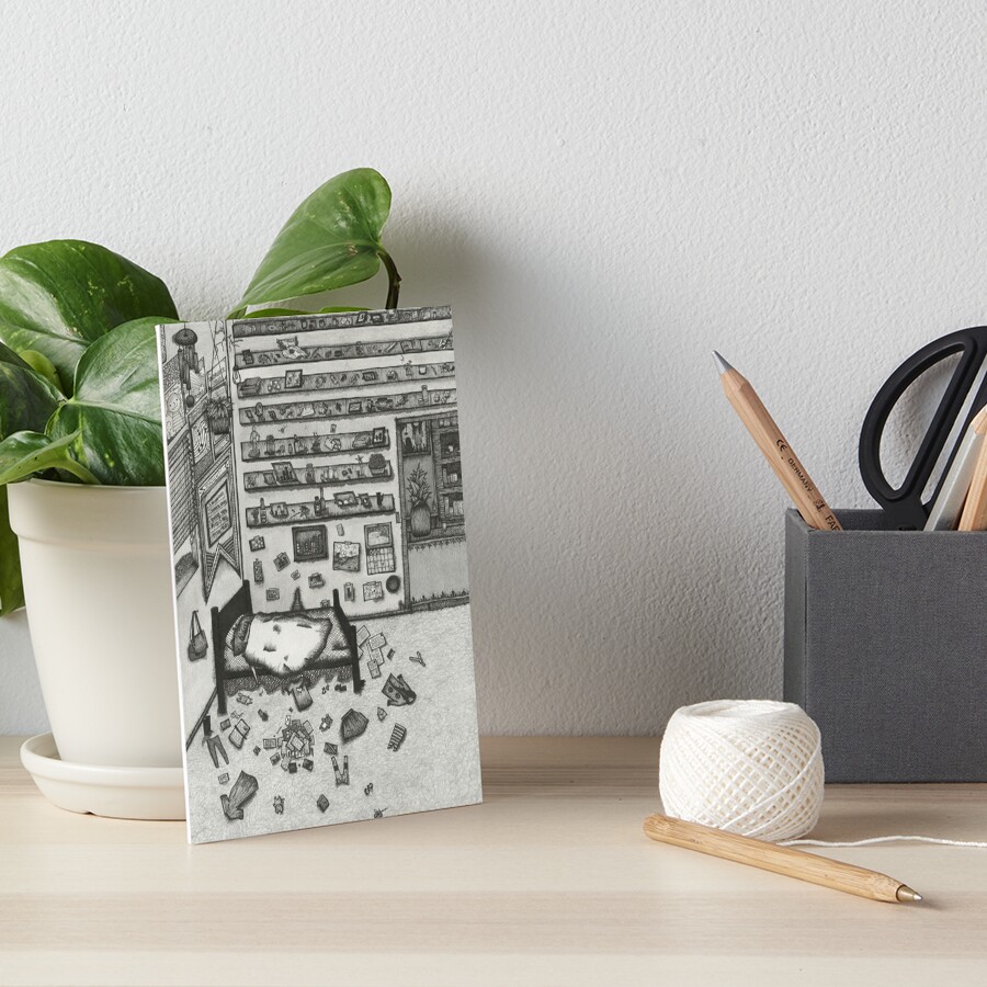 Item preview, Art Board Print designed and sold by Graphitestained.