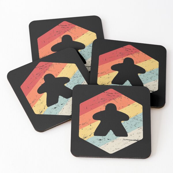 Item preview, Retro Vintage Boardgame Boardgaming Meeple designed and sold by ngferewr.