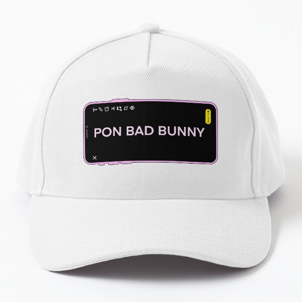 Bad Bunny Efecto Red Cap for Sale by Isabeldisegno