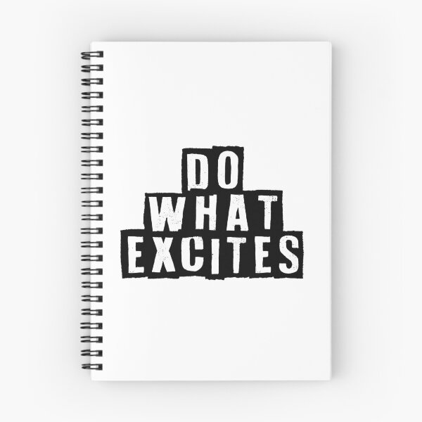 Item preview, Do What Excites designed and sold by justabunstudio.