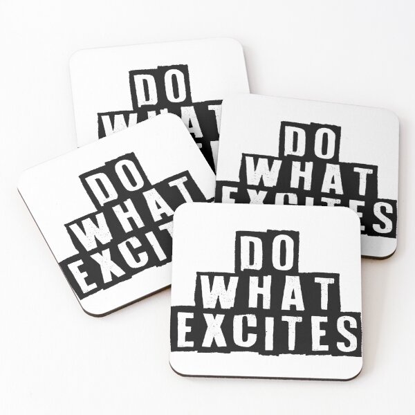 Item preview, Do What Excites designed and sold by justabunstudio.