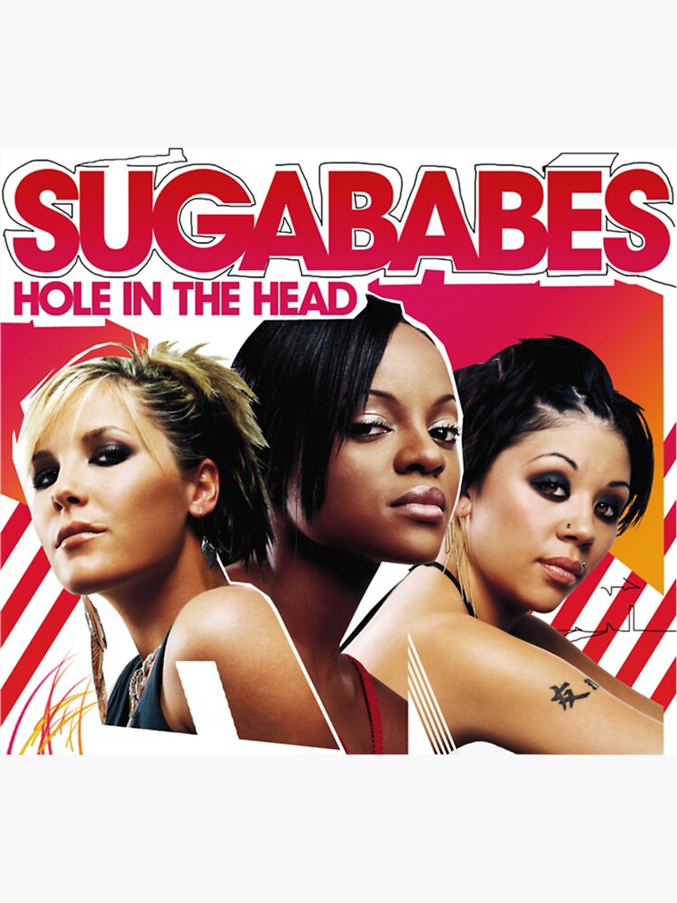 "best logo SugababesBritish girl group " Sticker for Sale by