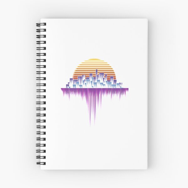 Item preview, Retro_wave City Sound_wave designed and sold by AndrCeeda27.